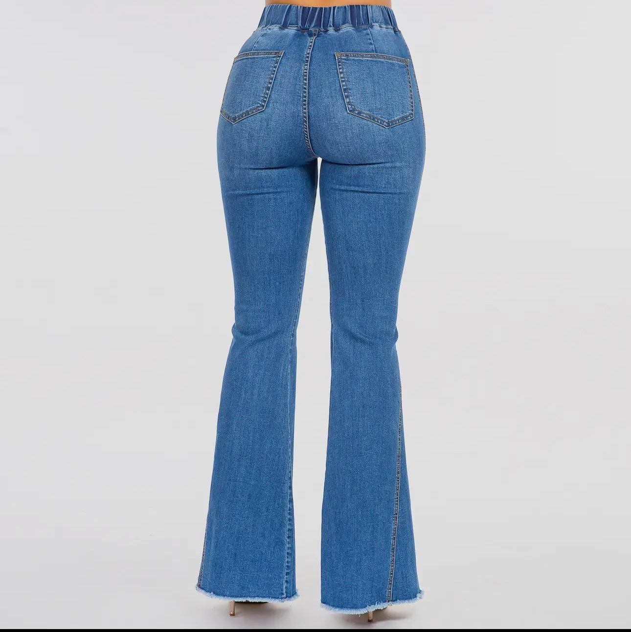 High Waist Flare Jeans