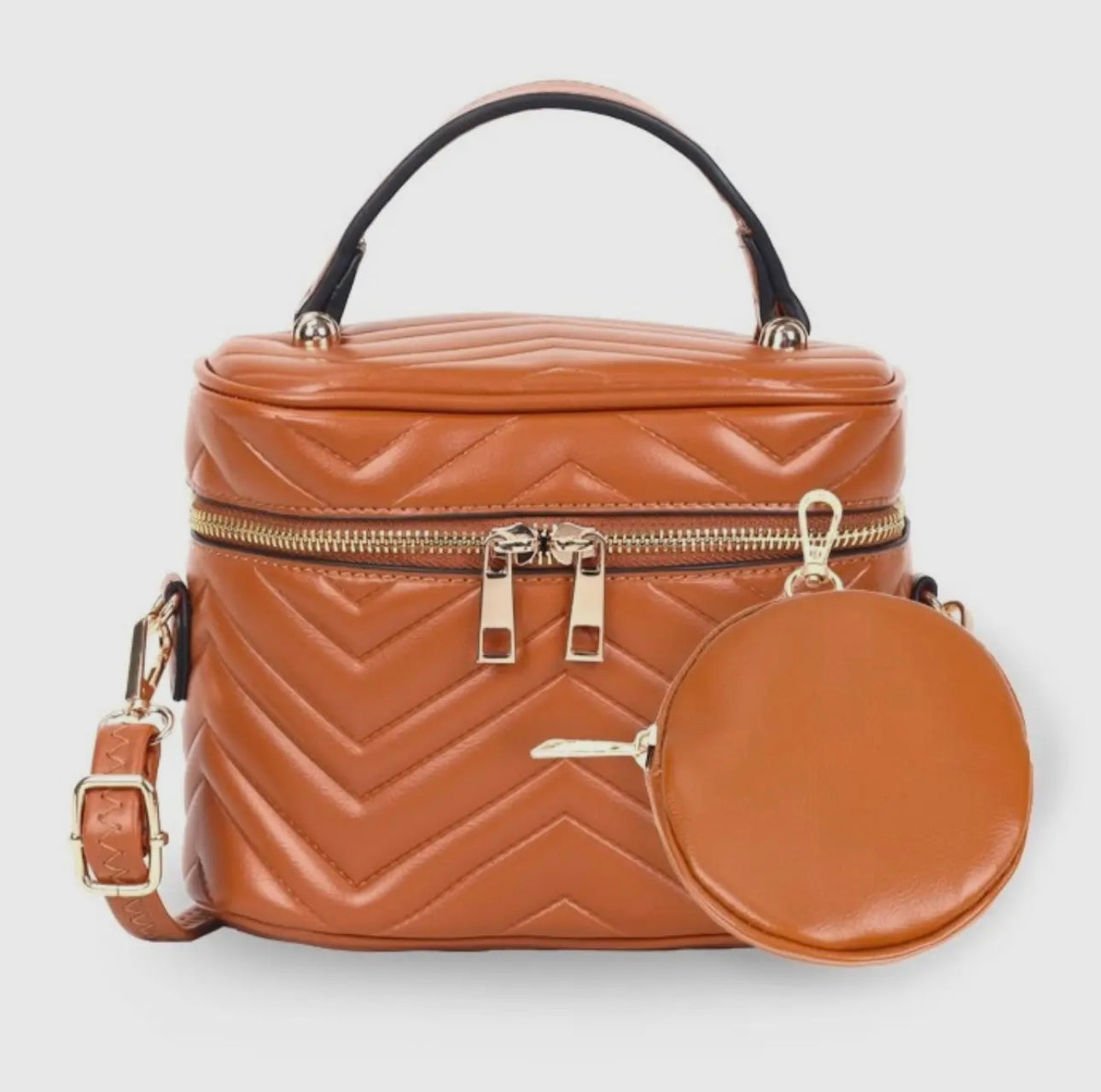 Faux Leather Crossbody