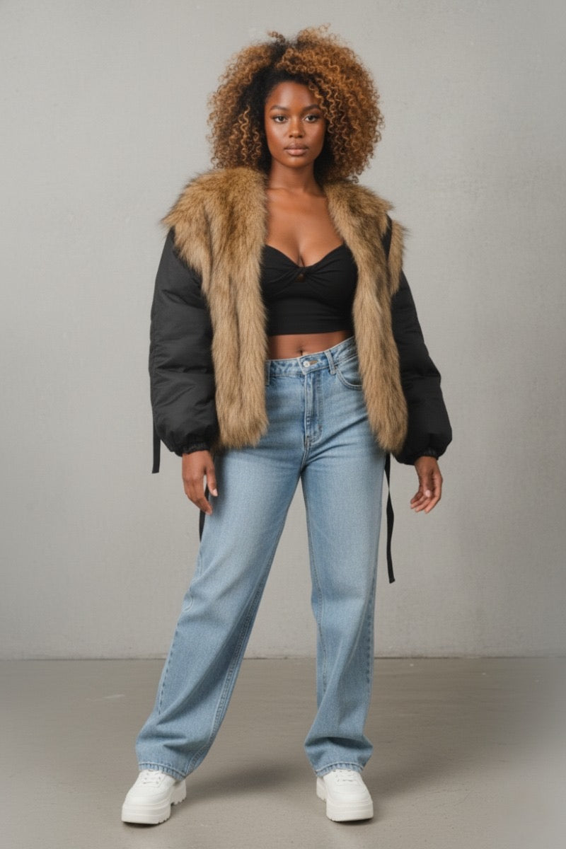 Onyx & Fox Reversible Bomber