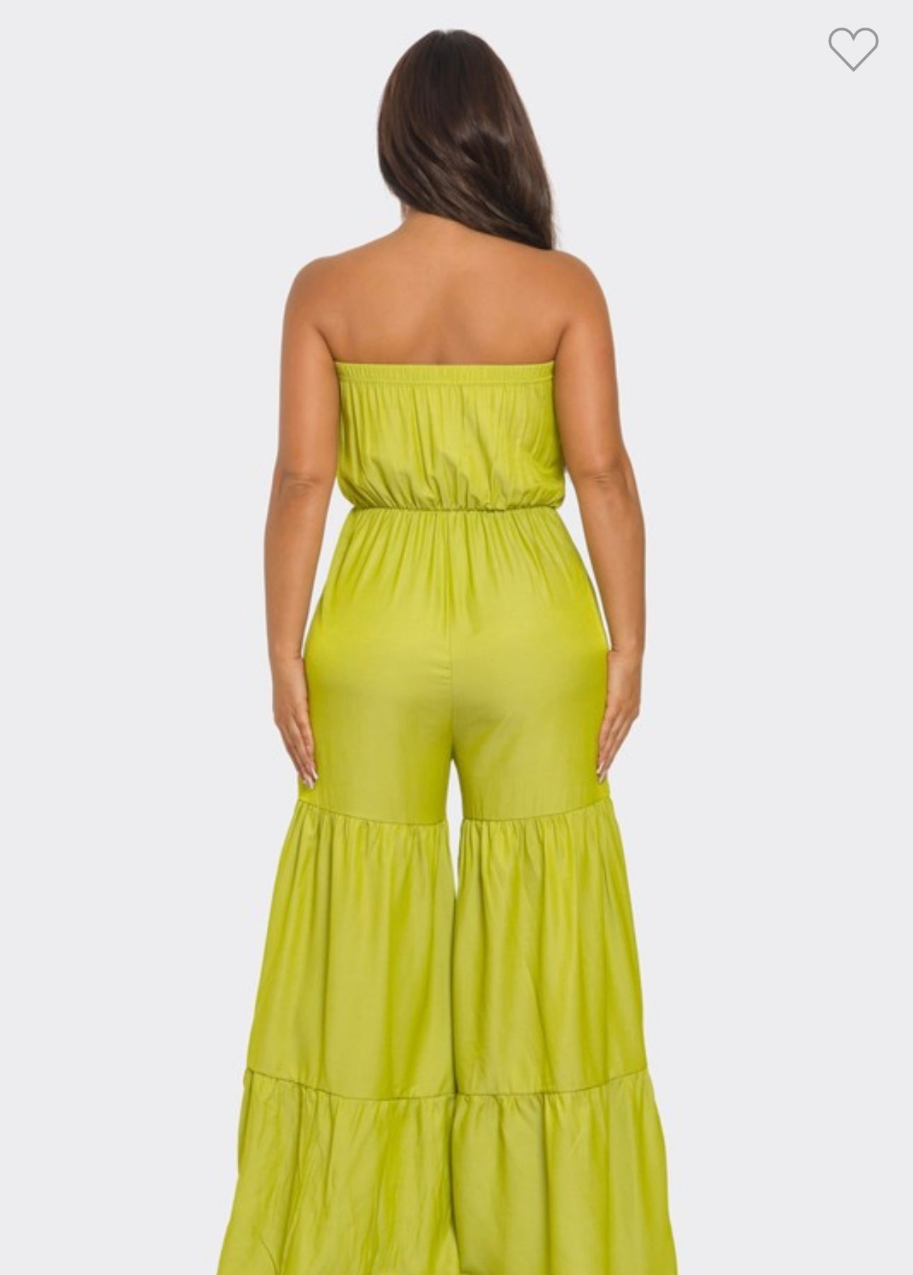 Ruffle Hem Jumpsuit