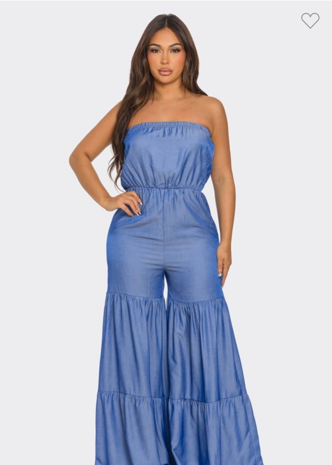 Ruffle Hem Jumpsuit