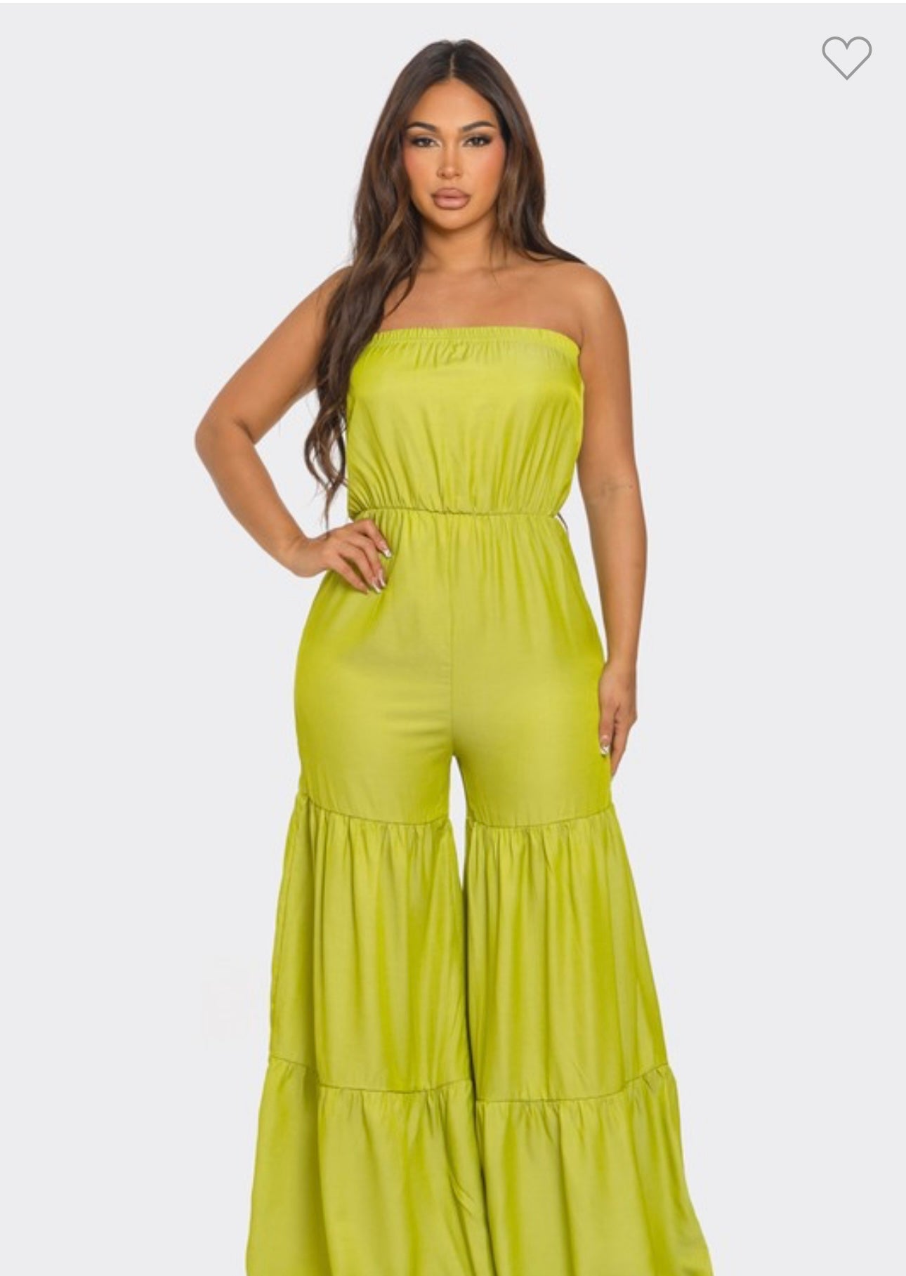 Ruffle Hem Jumpsuit