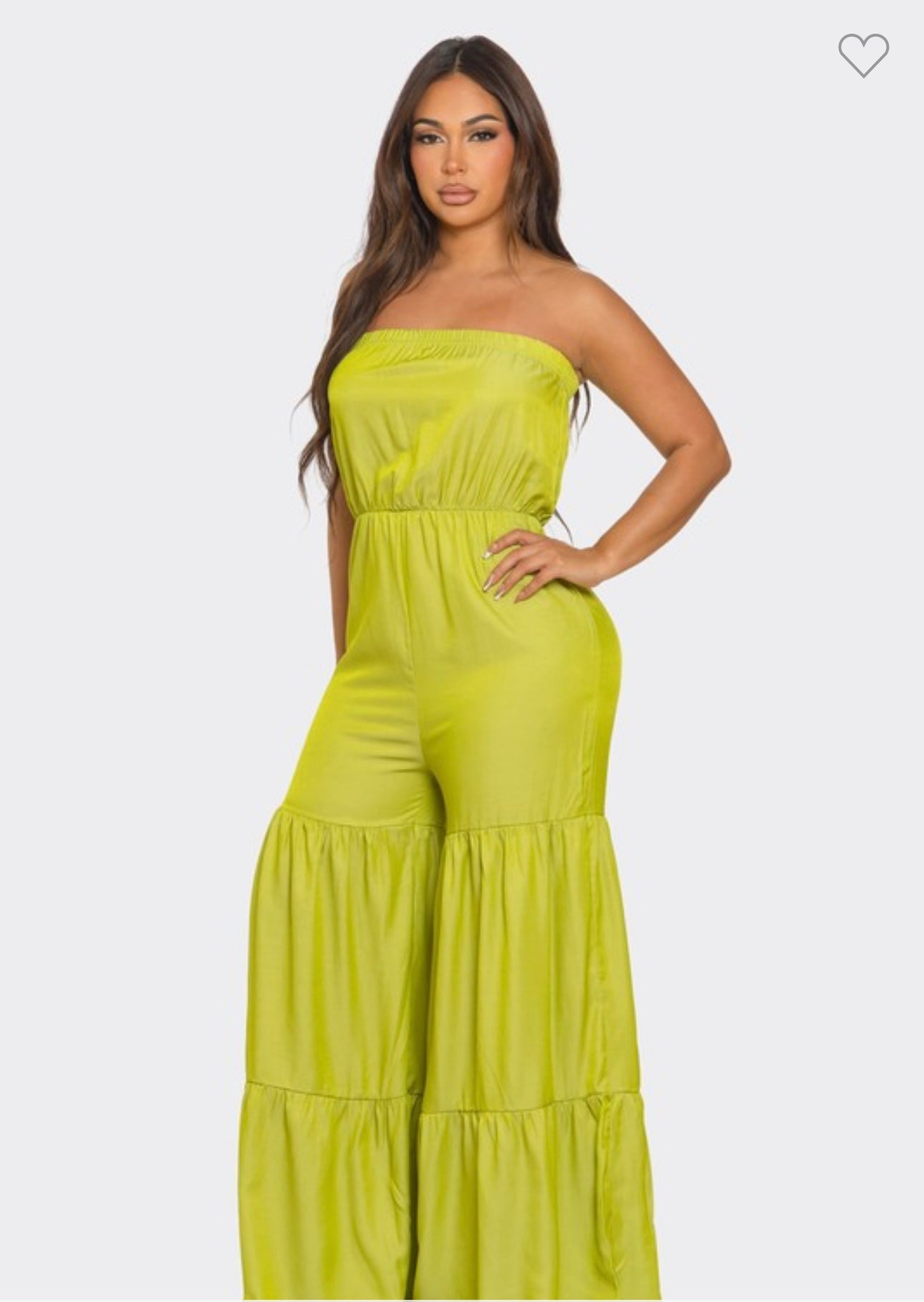 Ruffle Hem Jumpsuit