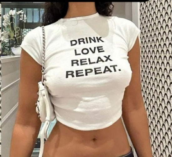 Repeat Crop Top