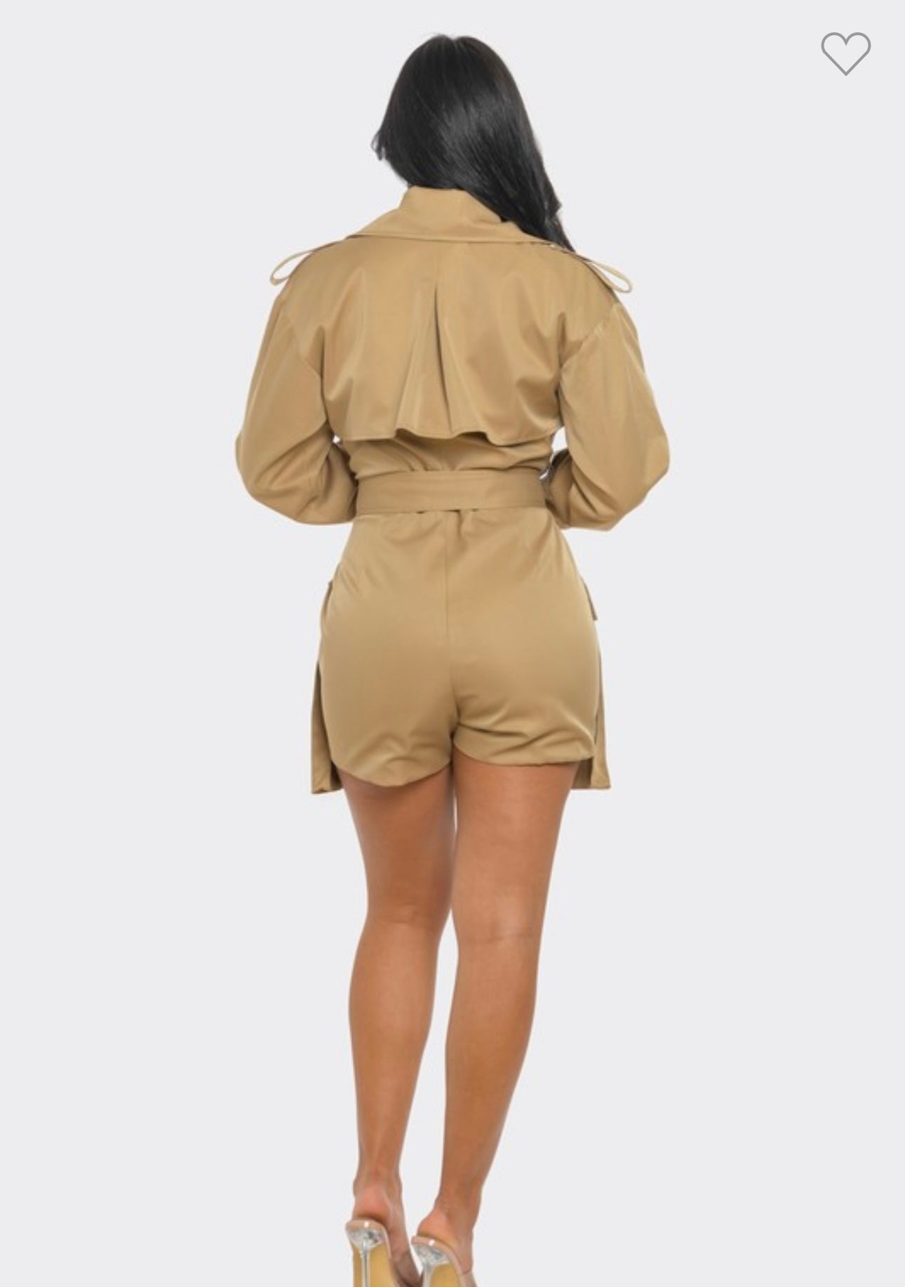 Sophisticated Utility Romper