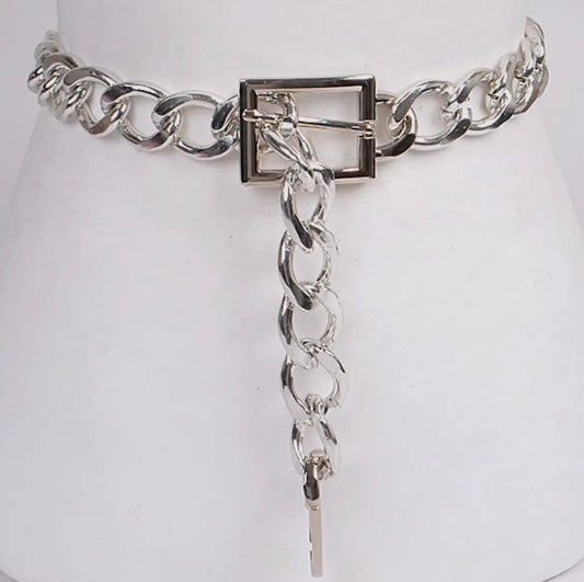 Bulked Link Chain Belt