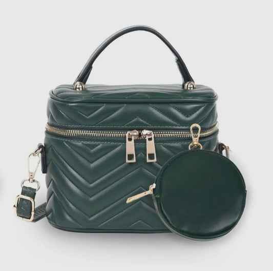 Faux Leather Crossbody