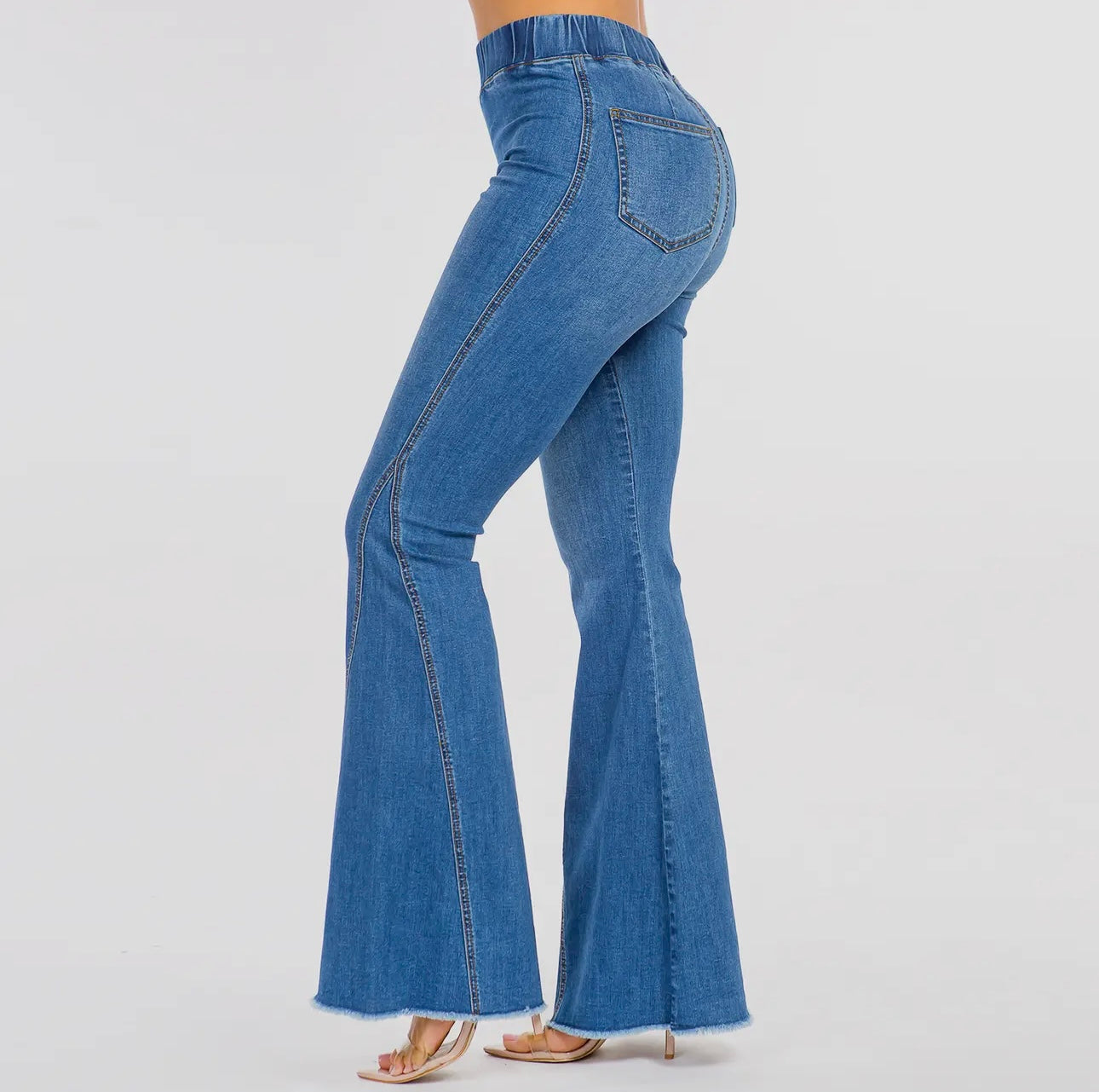 High Waist Flare Jeans