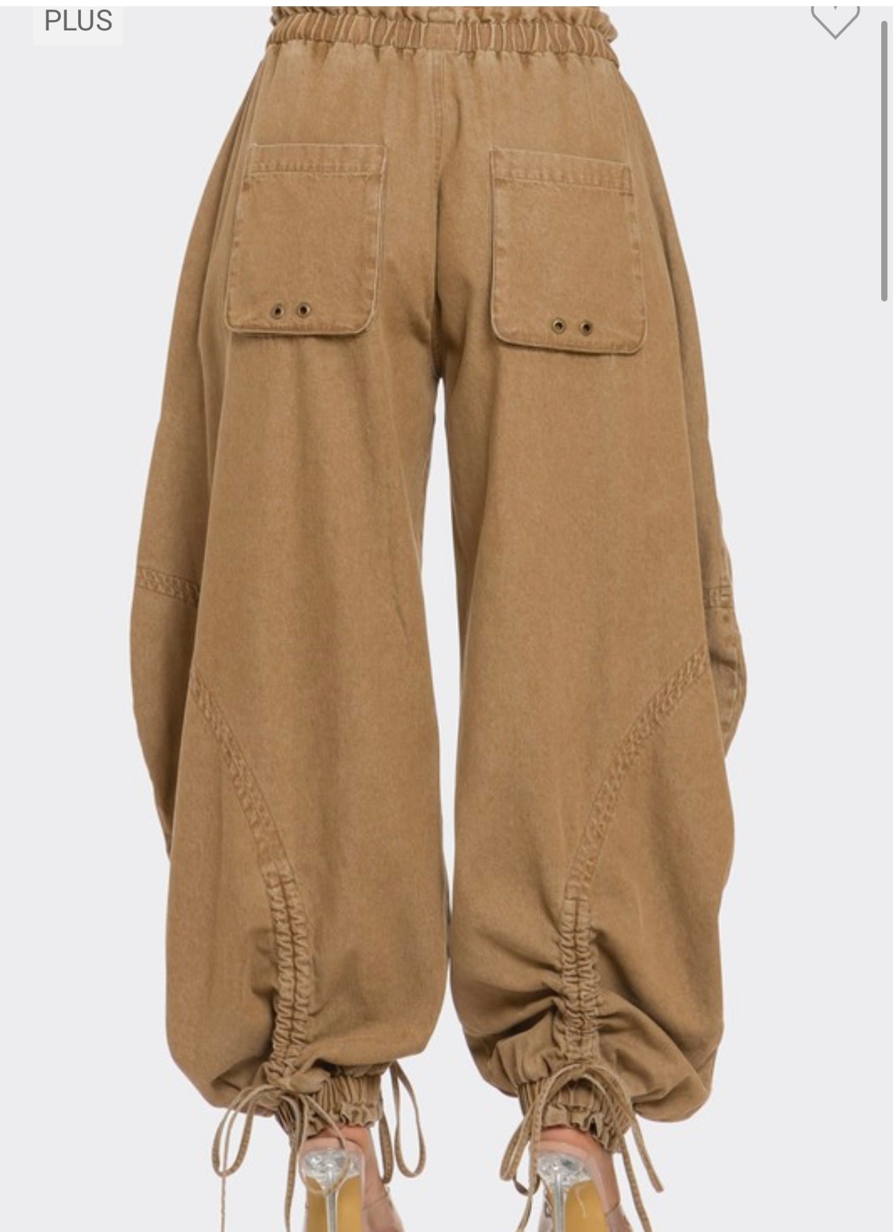 Urban Chic Drawstring Cargo Pants