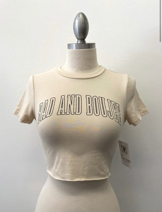 Bad and Boujee Crop Top