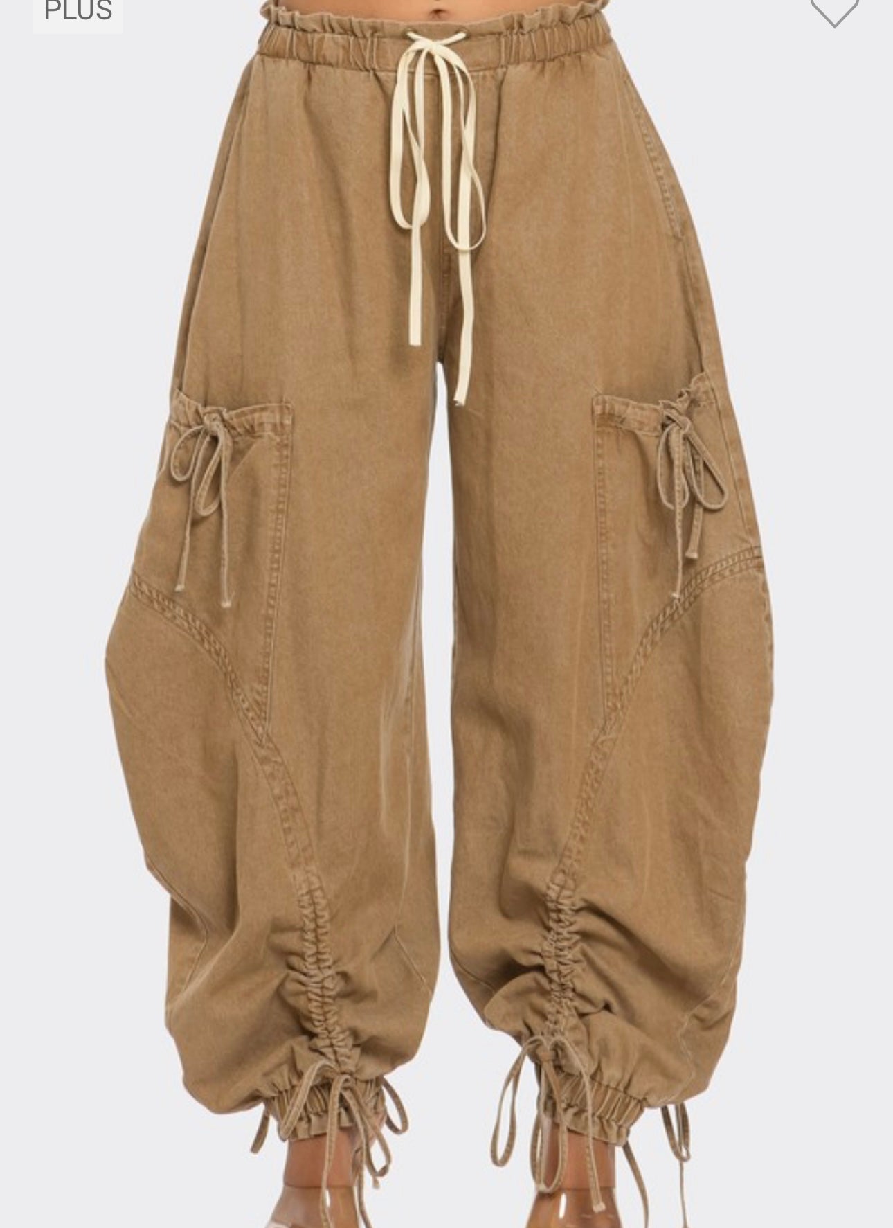 Urban Chic Drawstring Cargo Pants