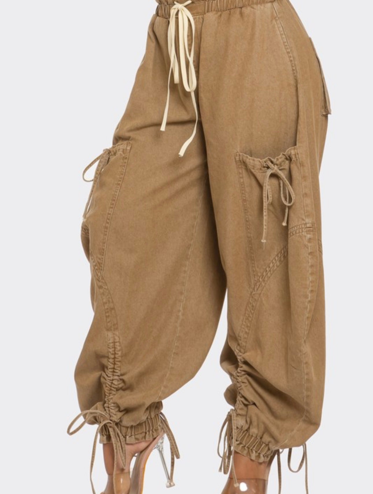 Urban Chic Drawstring Cargo Pants